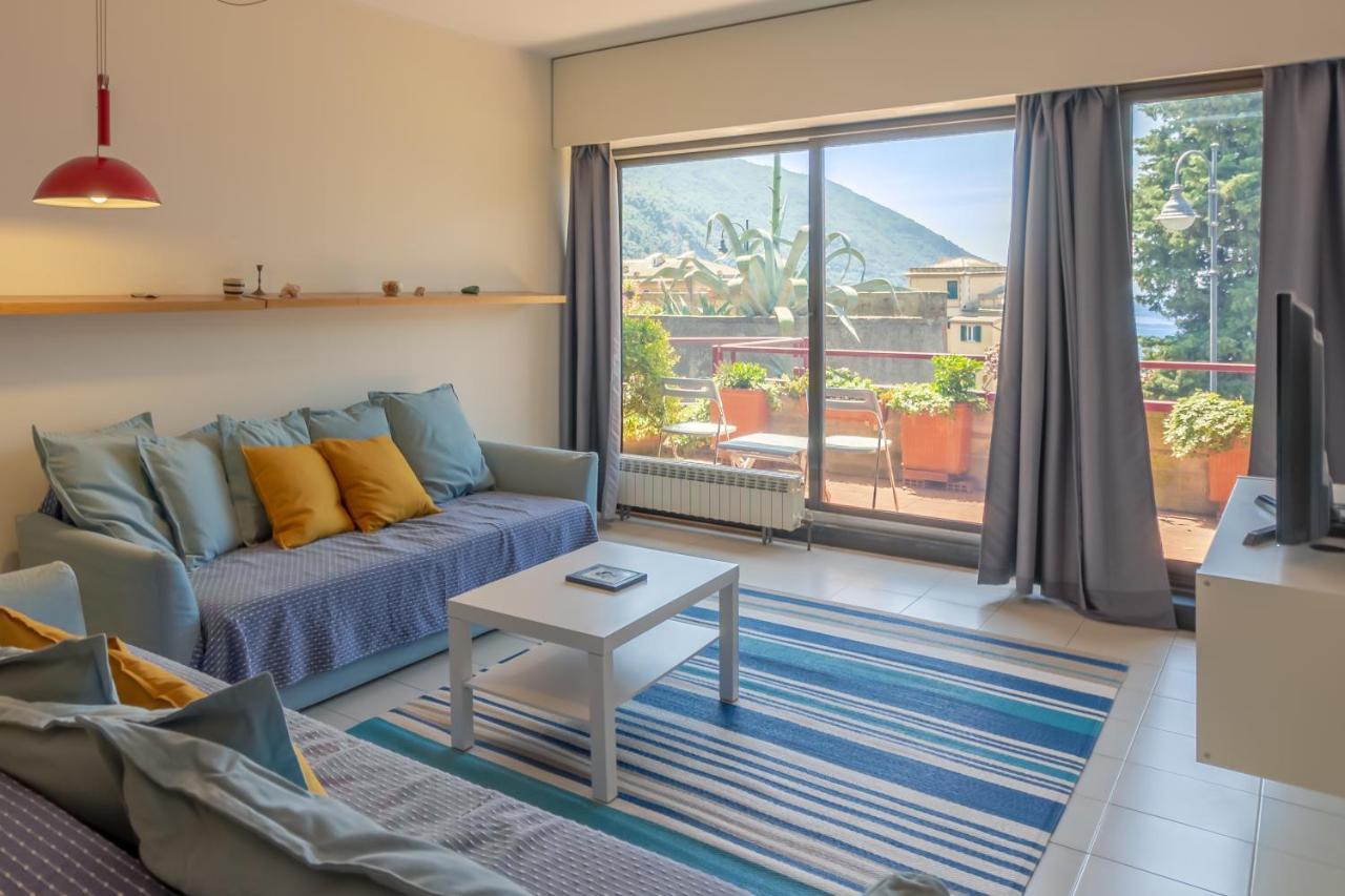 Happy Holiday Spazio Aperto Con Vista Mare Camogli Exterior foto